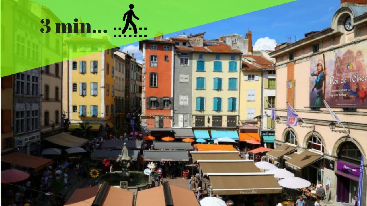Les Nuits D'Anis - Appartements Hypercentre Le Puy-en-Velay Esterno foto
